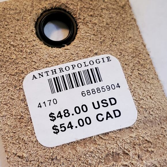 Anthropologie Floral Double-Drop Earrings New with tags attached - No flaws - Picture 5 of 10